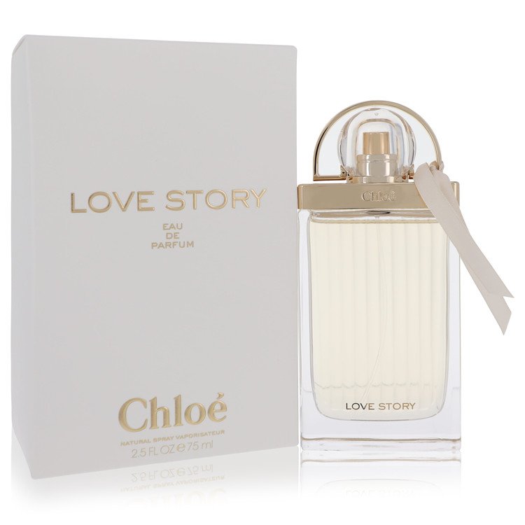 An image displaying Chloe Love Story by Chloe Eau De Parfum Spray for Women by Chloe