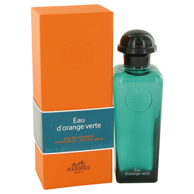 An image displaying EAU D'ORANGE VERTE by Hermes Eau De Cologne Spray for Men by Hermes