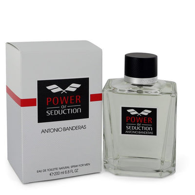 An image displaying Power of Seduction by Antonio Banderas Eau De Toilette Spray for Men by Antonio Banderas