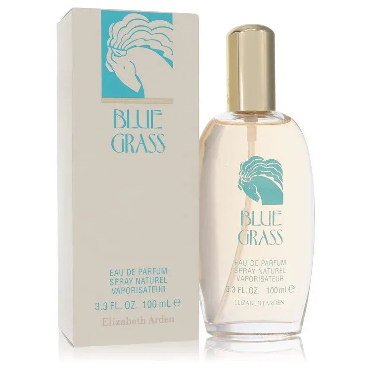 An image displaying BLUE GRASS by Elizabeth Arden Eau De Parfum Spray for Women by Elizabeth Arden