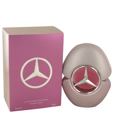 An image displaying Mercedes Benz Woman by Mercedes Benz Eau De Parfum Spray 3 oz for Women by Mercedes Benz