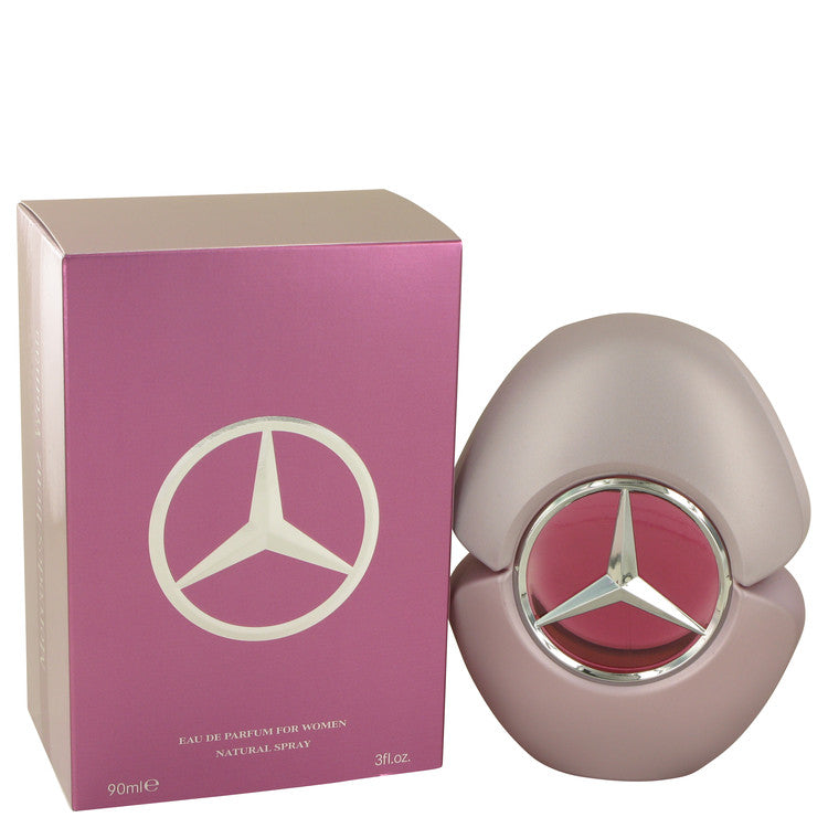 An image displaying Mercedes Benz Woman by Mercedes Benz Eau De Parfum Spray 3 oz for Women by Mercedes Benz