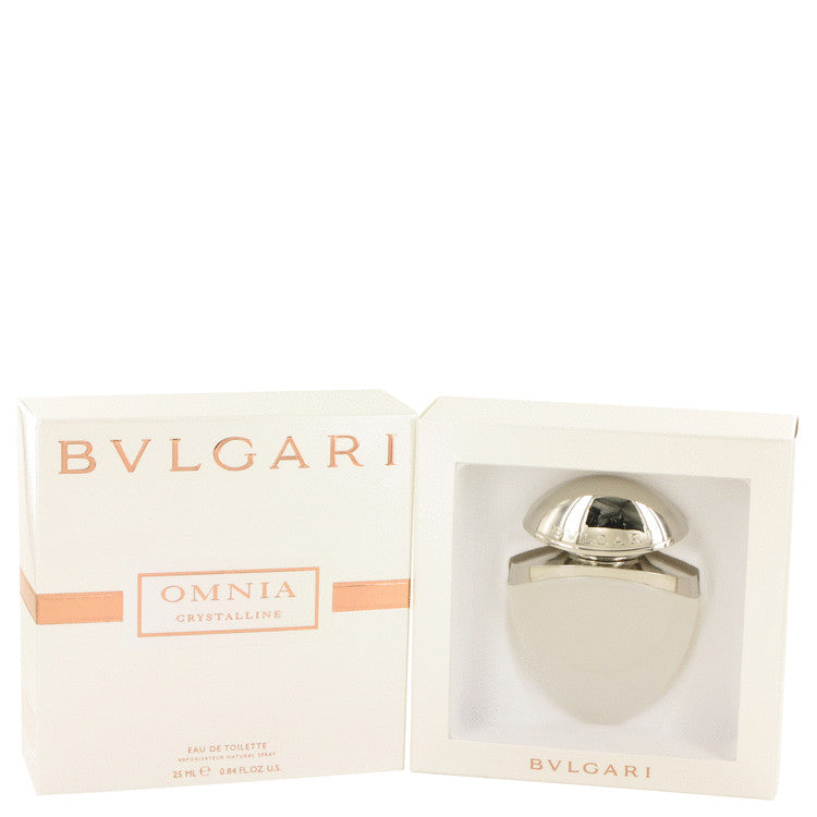 An image displaying OMNIA CRYSTALLINE by Bvlgari Eau De Toilette Spray for Women by Bvlgari