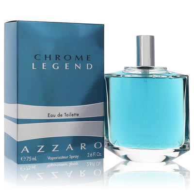 An image displaying Chrome Legend by Azzaro Eau De Toilette Spray for Men by Azzaro