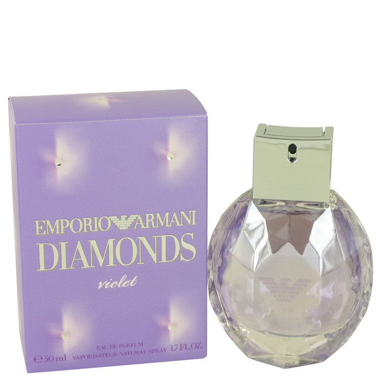An image displaying Emporio Armani Diamonds Violet by Giorgio Armani Eau De Parfum Spray for Women by Giorgio Armani