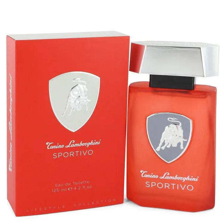 An image displaying Lamborghini Sportivo by Tonino Lamborghini Eau De Toilette Spray for Men by Tonino Lamborghini