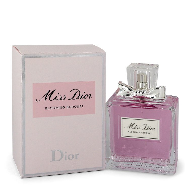An image displaying Miss Dior Blooming Bouquet by Christian Dior Eau De Toilette Spray for Women by Christian Dior