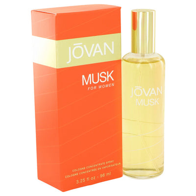 An image displaying JOVAN MUSK by Jovan Cologne Concentrate Spray for Women by Jovan