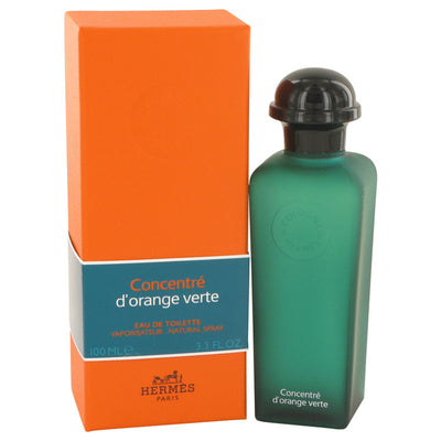 An image displaying EAU D'ORANGE VERTE by Hermes Eau De Toilette Spray Concentre for Men by Hermes