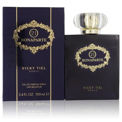 An image displaying Bonaparte 21 by Vicky Tiel Eau De Parfum Spray 3.4 oz for Women by Vicky Tiel