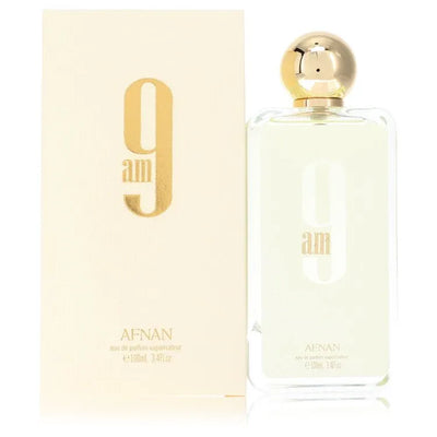 An image displaying Afnan 9am by Afnan Eau De Parfum Spray 3.4 oz for Men by Afnan