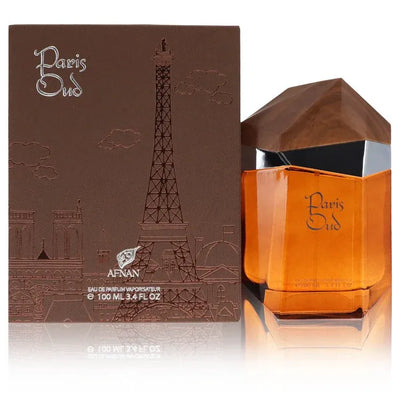 An image displaying Paris Oud by Afnan Eau De Parfum Spray 3.4 oz for Women by Afnan