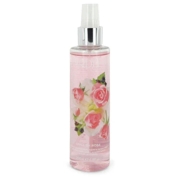 An image displaying English Rose Yardley by Yardley London Body Mist Spray 6.8 oz for Women by Yardley London