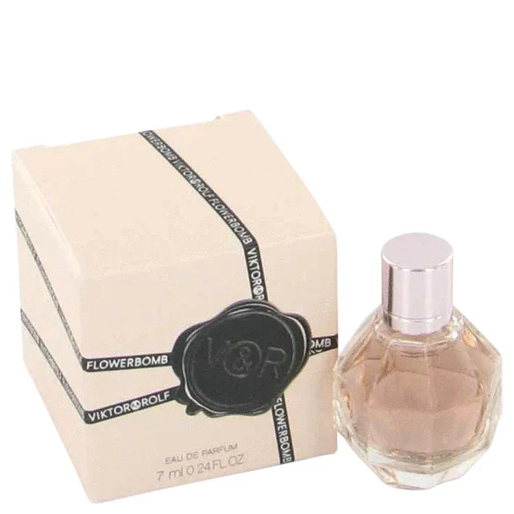 An image displaying Flowerbomb by Viktor & Rolf Mini EDP .24 oz for Women by Viktor & Rolf