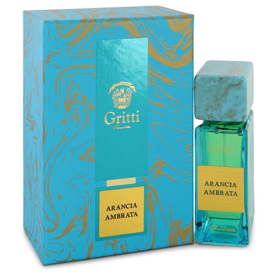 An image displaying Arancia Ambrata by Gritti Eau De Parfum Spray (Unisex) 3.4 oz for Women by Gritti