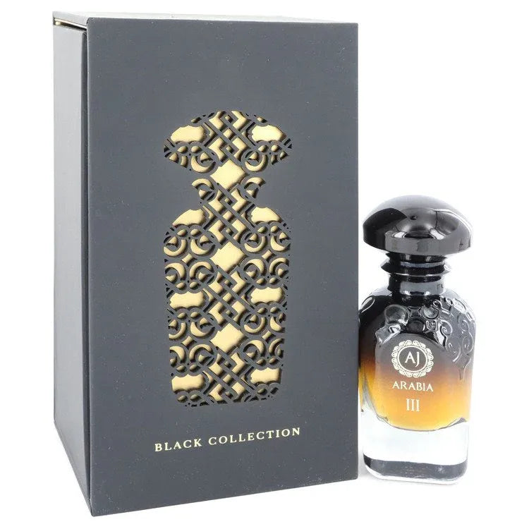 An image displaying Arabia Black III by Widian Extrait De Parfum Spray 1.67 oz for Women by Widian