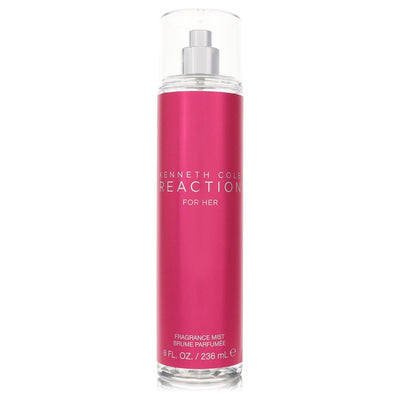 An image displaying Kenneth Cole Reaction by Kenneth Cole Body Mist 8 oz for Women by Kenneth Cole
