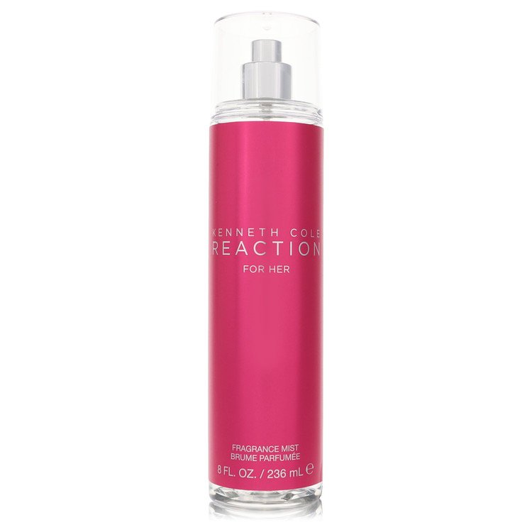 An image displaying Kenneth Cole Reaction by Kenneth Cole Body Mist 8 oz for Women by Kenneth Cole