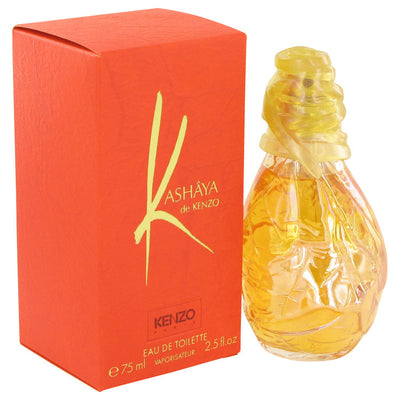 An image displaying Kashaya De Kenzo by Kenzo Eau De Toilette Spray 2.5 oz for Women by Kenzo