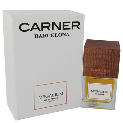 An image displaying Megalium by Carner Barcelona Eau De Parfum Spray (Unisex) 3.4 oz for Women by Carner Barcelona