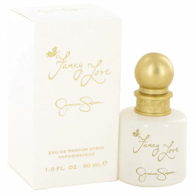 An image displaying Fancy Love by Jessica Simpson Eau De Parfum Spray 1 oz for Women by Jessica Simpson