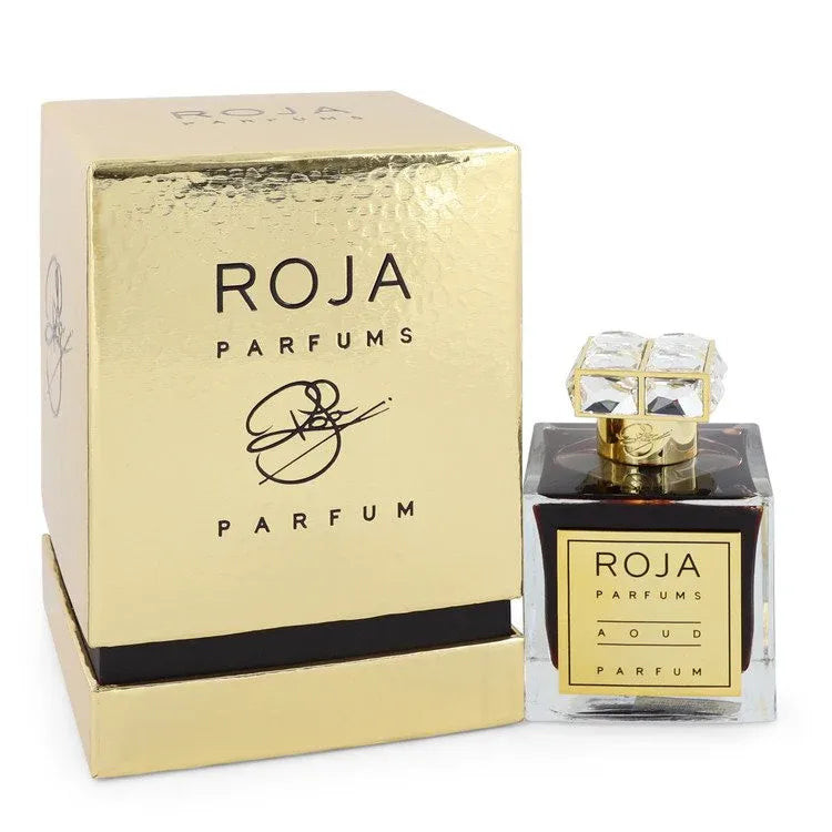 An image displaying Roja Aoud by Roja Parfums Extrait De Parfum Spray 3.4 oz for Women by Roja Parfums