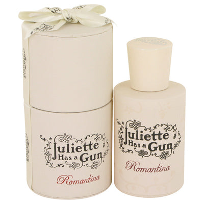 An image displaying Romantina by Juliette Has A Gun Eau De Parfum Spray 1.7 oz for Women by Juliette Has A Gun