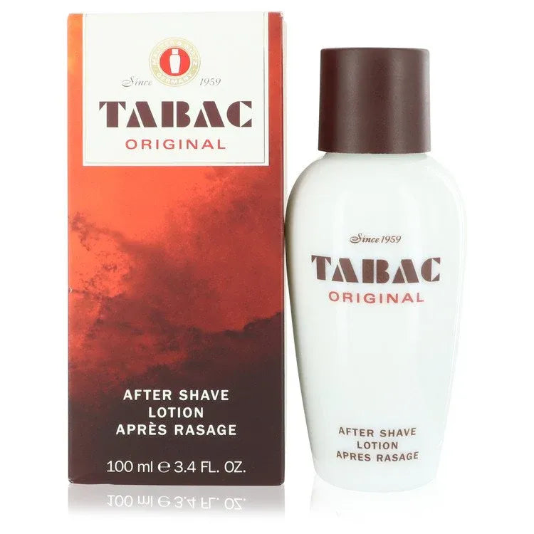 An image displaying TABAC by Maurer & Wirtz After Shave Lotion 3.4 oz for Men by Maurer & Wirtz