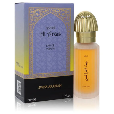 An image displaying Swiss Arabian Reehat Al Arais by Swiss Arabian Eau De Parfum Spray 1.7 oz for Men by Swiss Arabian