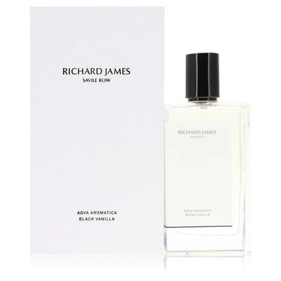 An image displaying Aqua Aromatica Black Vanilla by Richard James Cologne Spray 3.5 oz for Men by Richard James