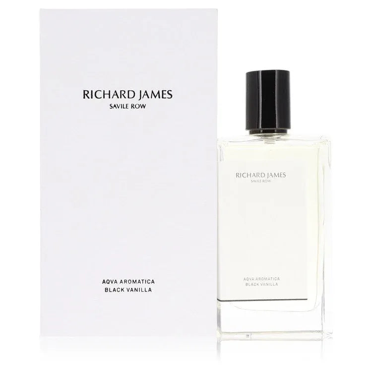 An image displaying Aqua Aromatica Black Vanilla by Richard James Cologne Spray 3.5 oz for Men by Richard James