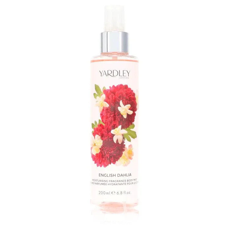 An image displaying English Dahlia by Yardley London Body Spray 6.8 oz for Women by Yardley London
