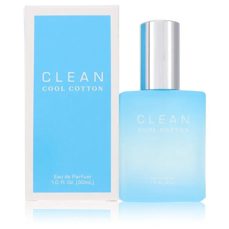 An image displaying Clean Cool Cotton by Clean Eau De Parfum Spray 1 oz for Women by Clean