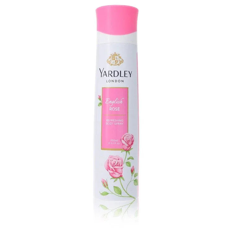 An image displaying English Rose Yardley by Yardley London Body Spray 5.1 oz for Women by Yardley London