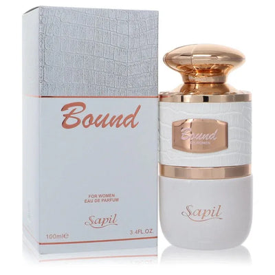An image displaying Sapil Bound by Sapil Eau De Parfum Spray 3.4 oz for Women by Sapil
