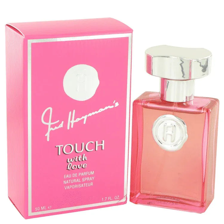 An image displaying Touch With Love by Fred Hayman Eau De Parfum Spray for Women by Fred Hayman