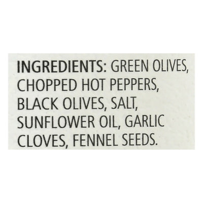 Bono - Olive Mix Spicy Itln Pittd - Case Of 6-9.88 Oz