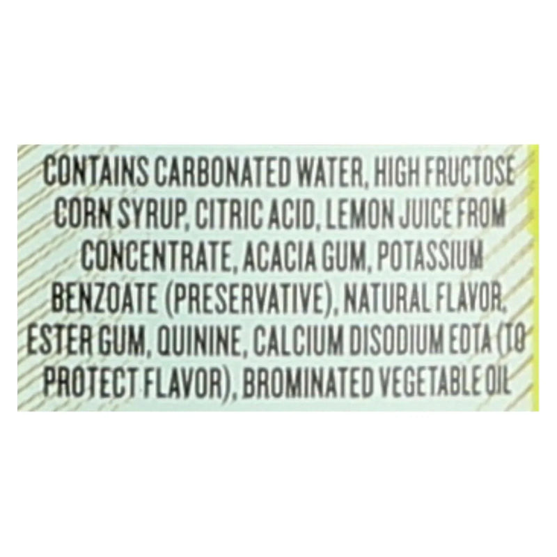 Polar Beverages Bitter Lemon - Case Of 12 - 33.8 Ounce