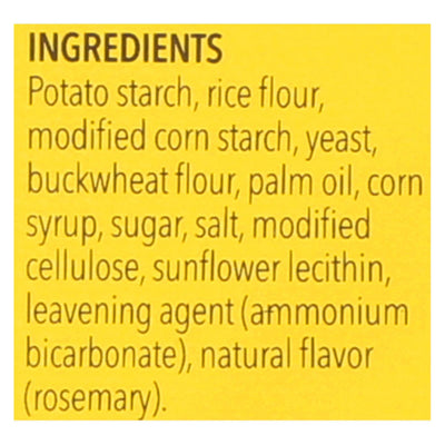 Schar Italian Breadsticks Gluten Free - Case Of 10 - 5.3 Ounce
