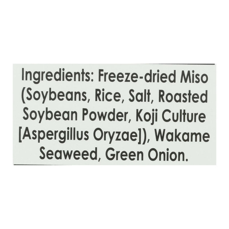 An image displaying Edward And Sons Seaweed Miso - Cup - Case Of 12 - 2.5 Ounce by Edward & Sons