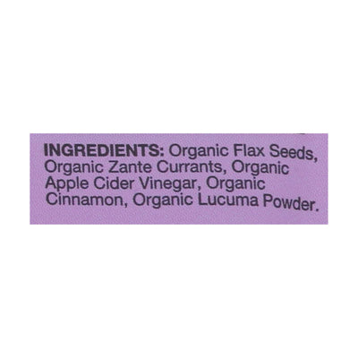 Doctor In The Kitchen - Organic Flax Seed Crackers - Cinnamon And Currants - Case Of 6 - 5 Ounce.
