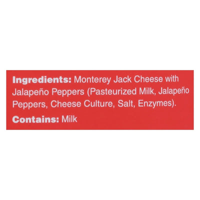 An image displaying Moon Cheese's Pepper Jack Dehydrated Cheese Snack - Case Of 12 - 2 Ounce by Moon Cheese