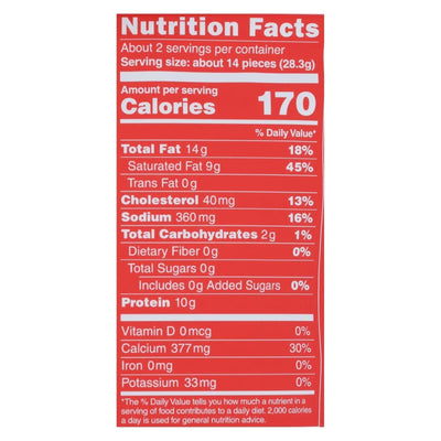 An image displaying Moon Cheese's Pepper Jack Dehydrated Cheese Snack - Case Of 12 - 2 Ounce by Moon Cheese