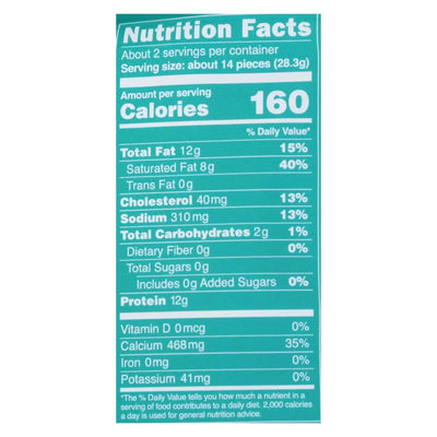 An image displaying Moon Cheese - Snack Garlickin Parmesan - Case Of 12-2 Ounce by Moon Cheese