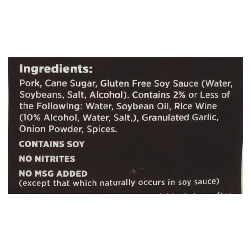 Krave Pork Jerky - Grilled Sweet Teriyaki - Case Of 8 - 2.7 Ounce