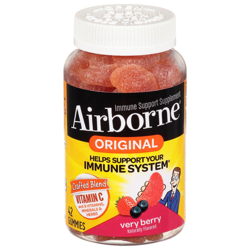 Airborne - Airborne Gummy Very Brry - 1 Each-42 Count