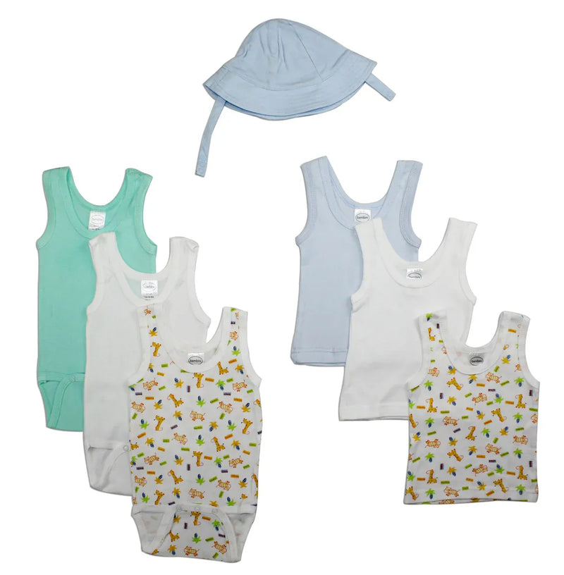 An image displaying Boys Summer 7 Piece Set by Bambini