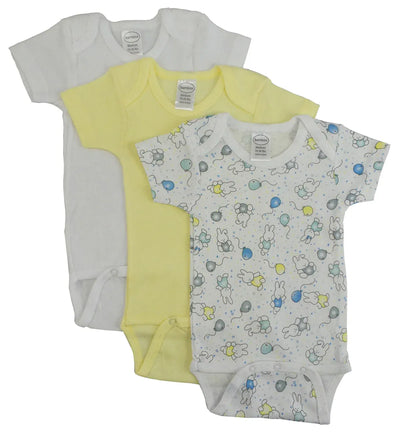 An image displaying Girls Printed Short Sleeve Variety Pack by Bambini