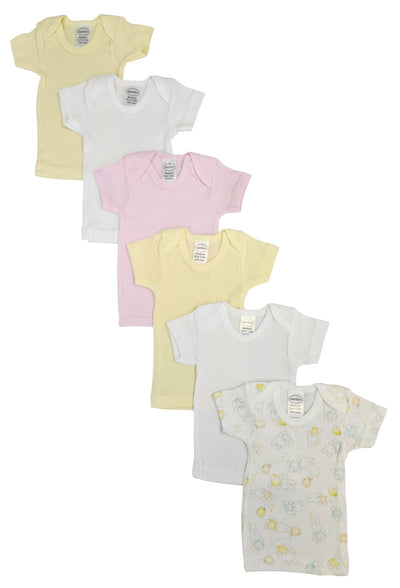 An image displaying Unisex Baby 6 Piece Shirts by Bambini