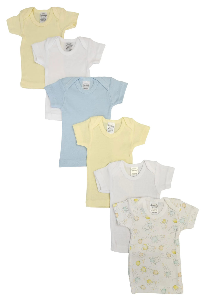 An image displaying Unisex Baby 6 Piece Shirts by Bambini